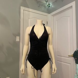 agent provocateur emmanuel wet look swim suit